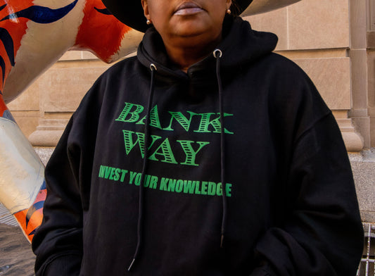 INVEST YOUR KNOWLEDGE BANKWAY HOODIE